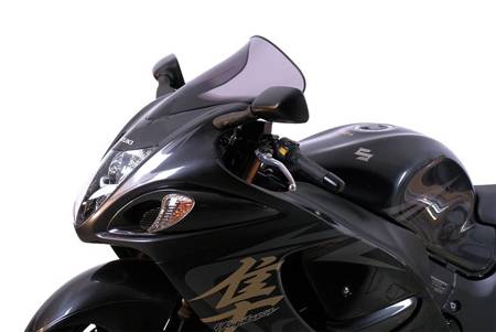 Szyba motocyklowa MRA SUZUKI GSX-R 1300 HAYABUSA, WVA 1 / WVCK, 2008-, forma T, czarna
